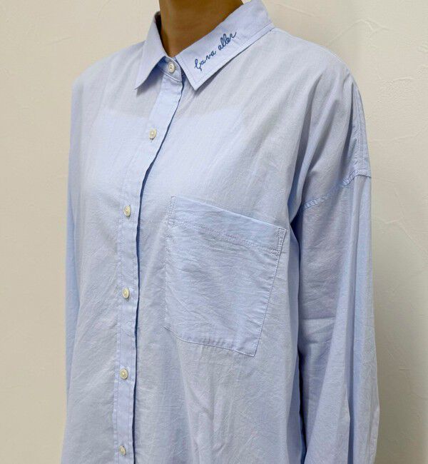 fredy emue「刺繍入りオーバーシャツ」|シャツ・ブラウス|