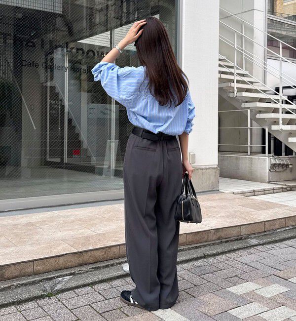 fredy emue「刺繍入りオーバーシャツ」|シャツ・ブラウス|