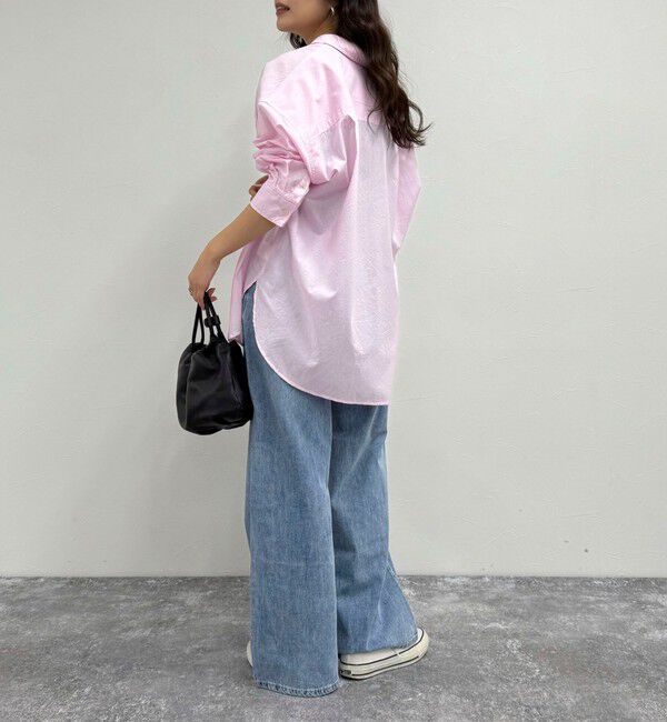 fredy emue「刺繍入りオーバーシャツ」|シャツ・ブラウス|