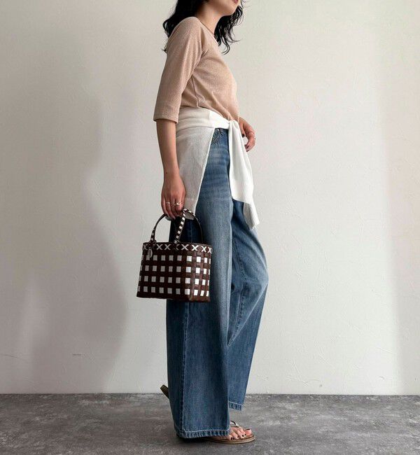 fredy emue「ラメテレコボートネックカットソー」|Tシャツ・カットソー|