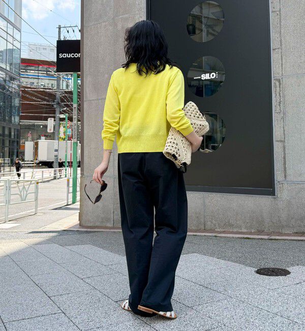 fredy emue「リネン混ポケ付きカーディガン」|カーディガン|