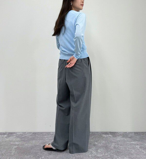 fredy emue「リネン混ポケ付きカーディガン」|カーディガン|