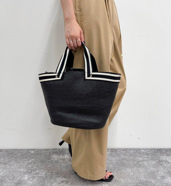 fredy emue「ラインテープブレードバッグ」|かごバッグ|