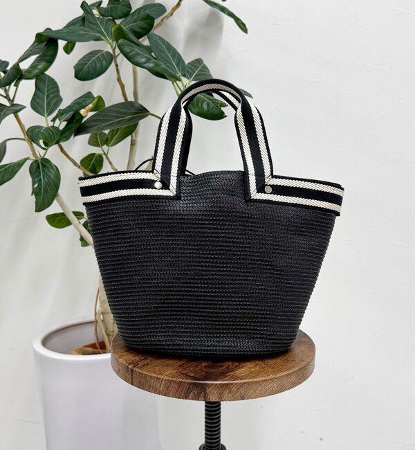 fredy emue「ラインテープブレードバッグ」|かごバッグ|