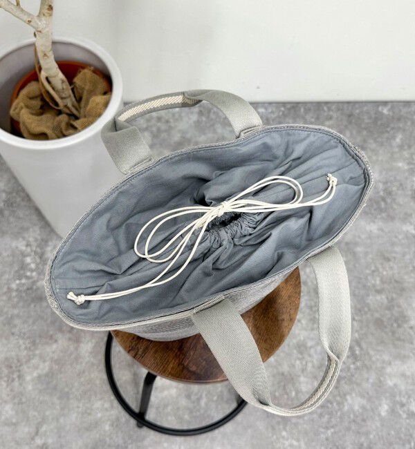 fredy emue「ラインテープブレードバッグ」|かごバッグ|