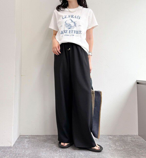 fredy emue「LemonコンパクトグラフィックTシャツ」|Tシャツ・カットソー|