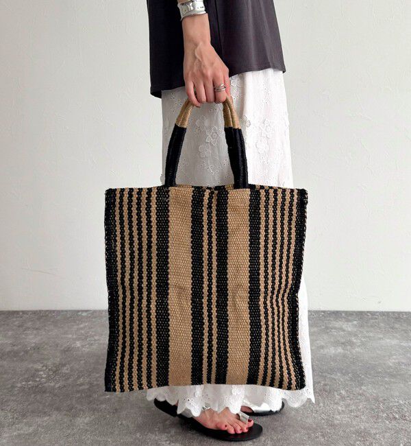 fredy emue「【TARANGO/タランゴ】 ジュートフラットトートバッグ」|トートバッグ|