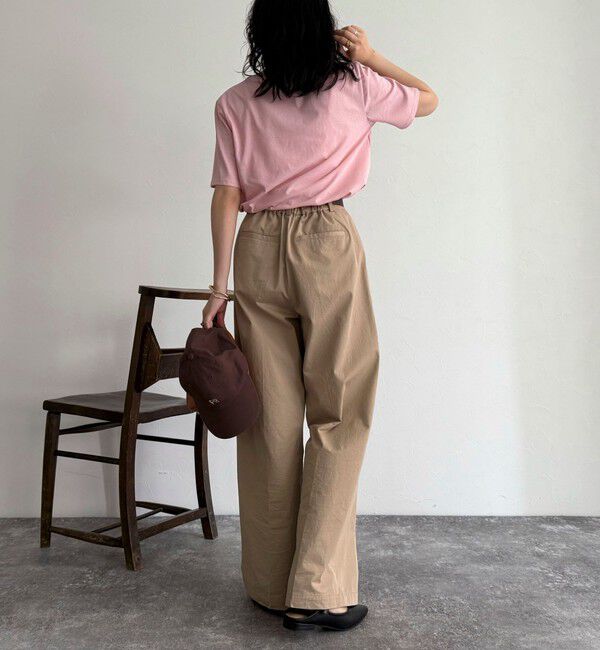 fredy emue「ハイツイストコットンTシャツ」|Tシャツ・カットソー|