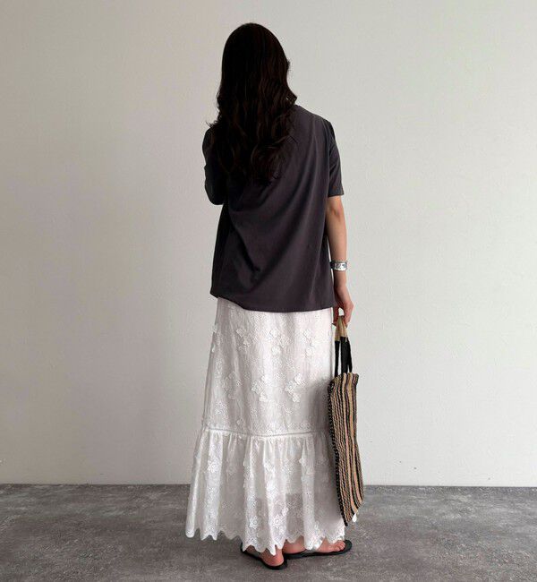 fredy emue「ハイツイストコットンTシャツ」|Tシャツ・カットソー|