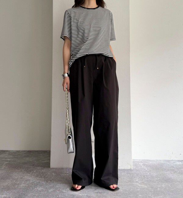 fredy emue「ハイツイストコットンTシャツ」|Tシャツ・カットソー|