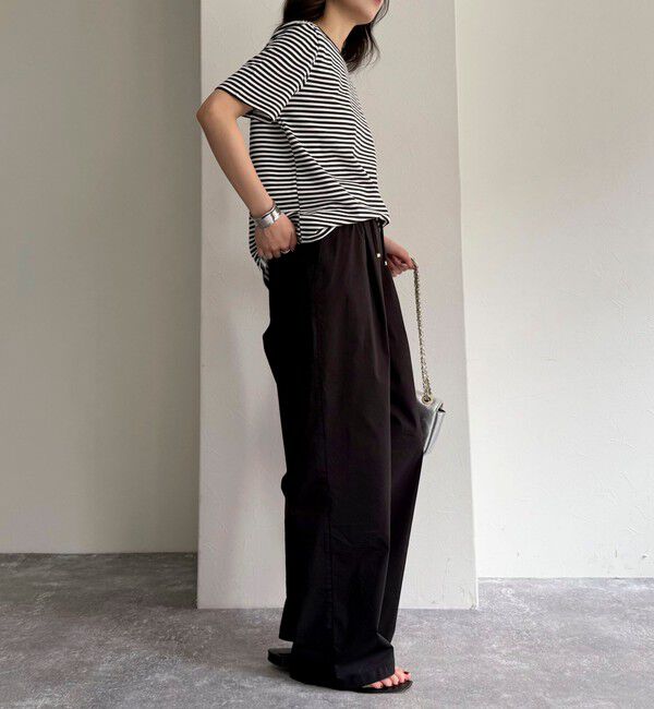 fredy emue「ハイツイストコットンTシャツ」|Tシャツ・カットソー|