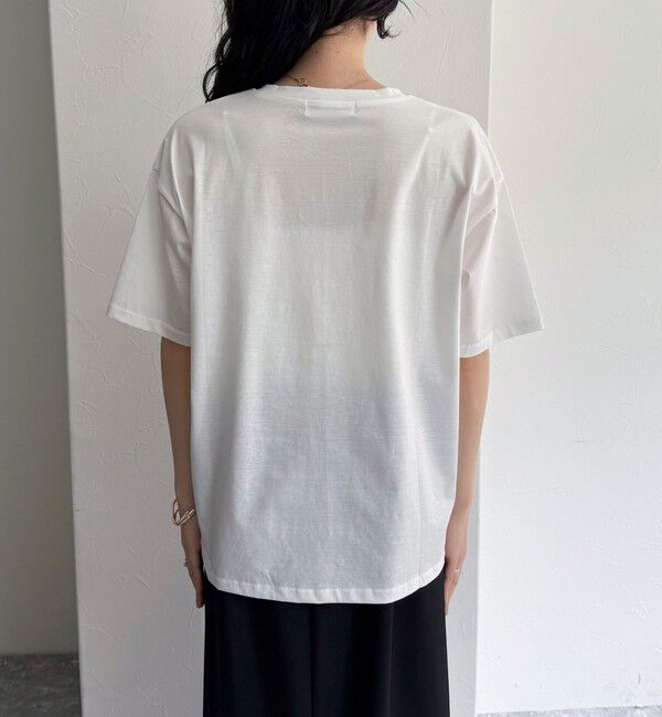 fredy emue「シルケットBEACH PHOTO Tシャツ」|Tシャツ・カットソー|