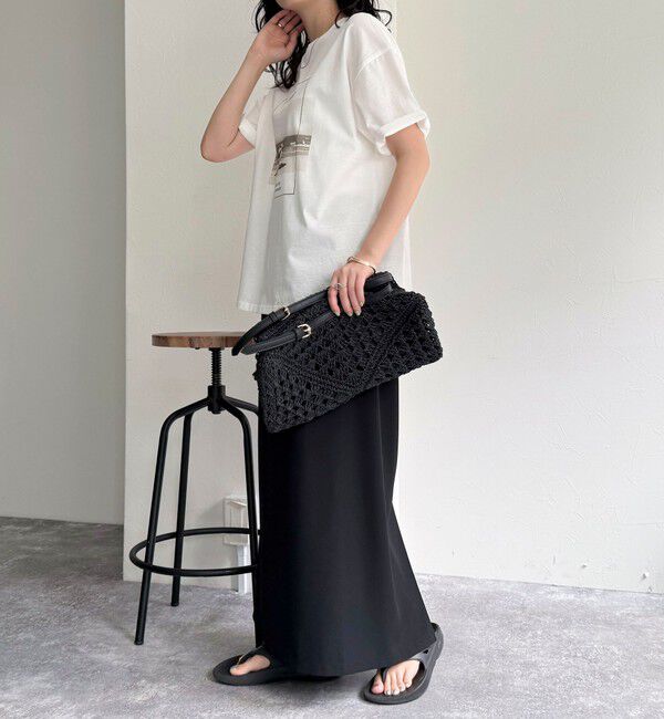 fredy emue「シルケットBEACH PHOTO Tシャツ」|Tシャツ・カットソー|