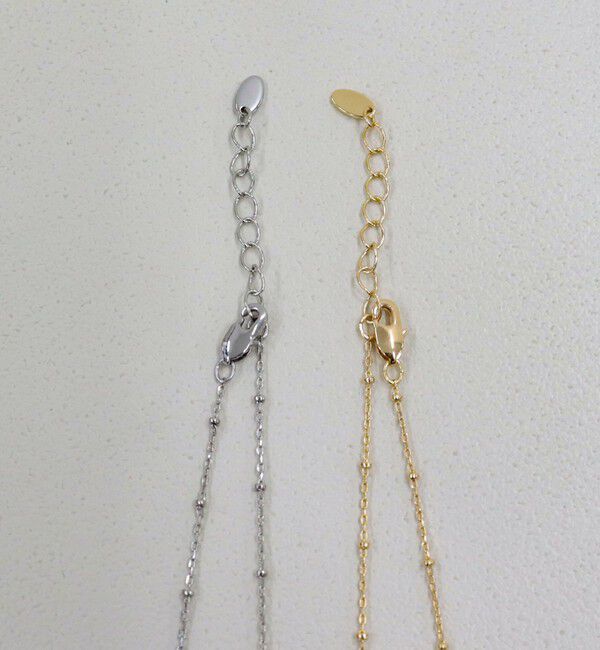 fredy emue「フェイクストーンメタルコンビネックレス」|ネックレス|