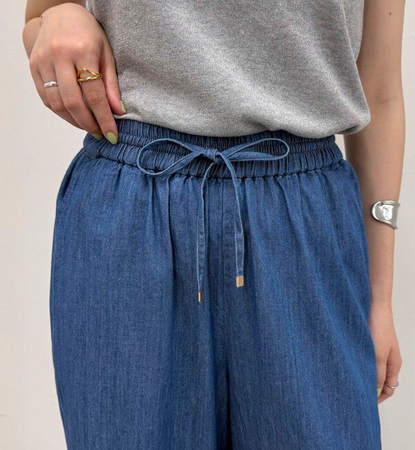 fredy emue「ライトオンスデニムイージーパンツ」|デニム|
