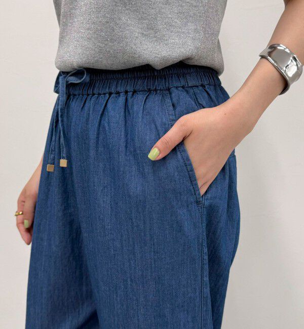 fredy emue「ライトオンスデニムイージーパンツ」|デニム|