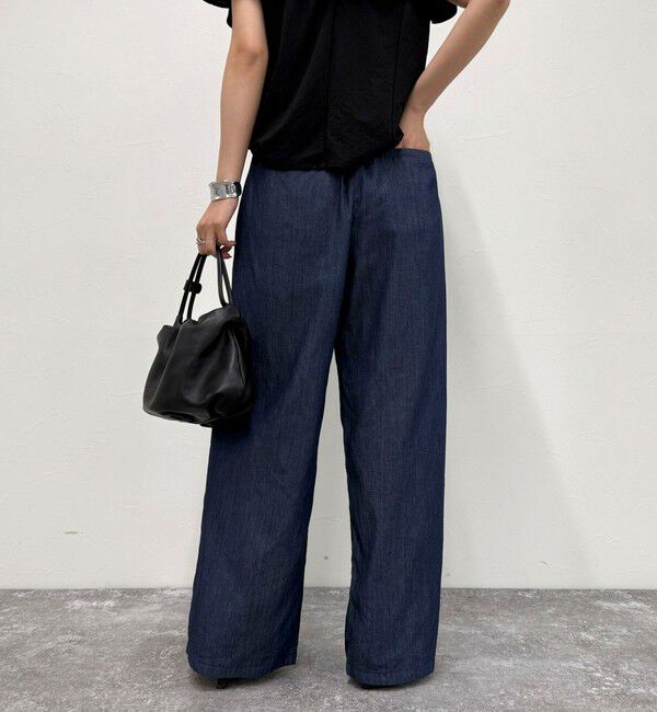 fredy emue「ライトオンスデニムイージーパンツ」|デニム|