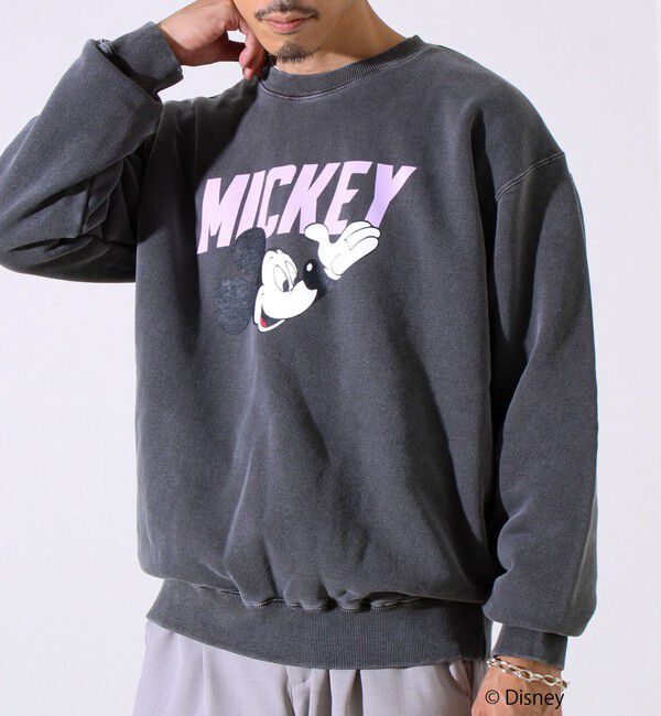 GLOSTER「【GOOD ROCK SPEED】MICKEY / ピグメントスウェット」|スウェット・ジャージ|
