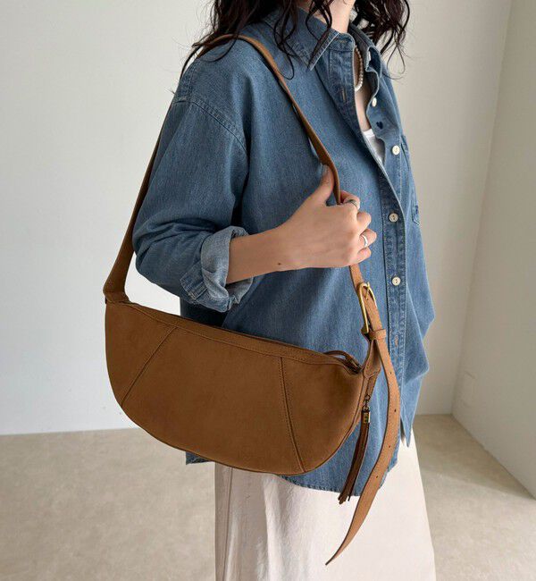 fredy emue「スエードラウンドショルダーバッグ」|ショルダー・メッセンジャー|