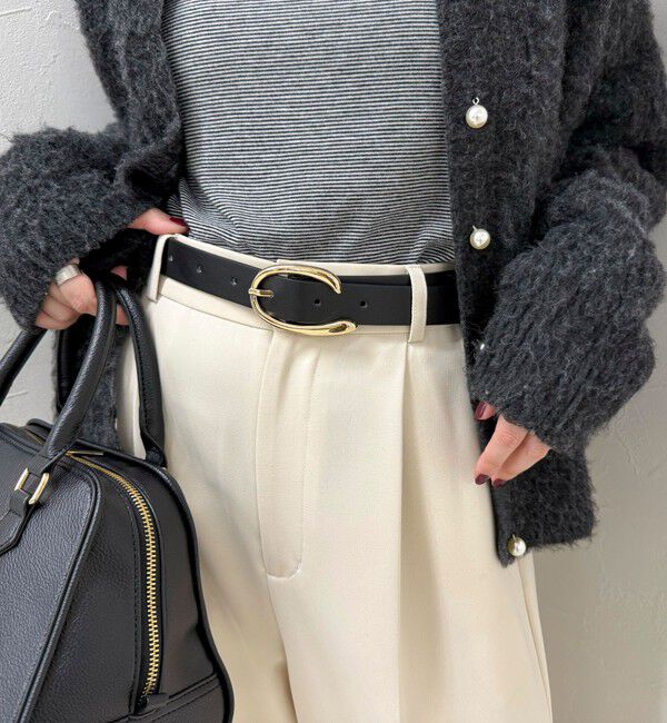 fredy emue「Cバックルベルト2」|ベルト|ブラック系その他2