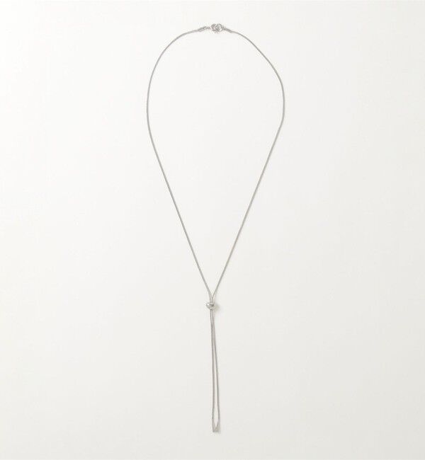 fredy emue「スネイクチェーン粒スライドネックレス」|ネックレス|