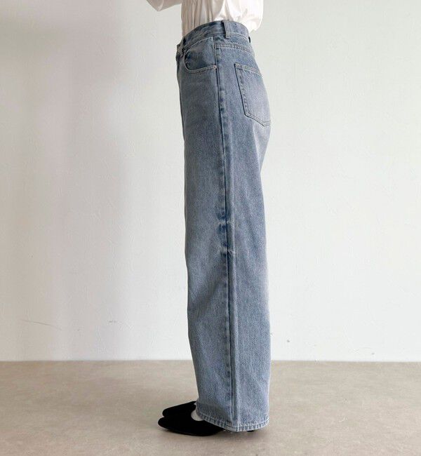 fredy emue「【待望の新色＆サイズ展開追加／@sora_522m企画】BASIC STRAIGHT DENIM」|デニム|