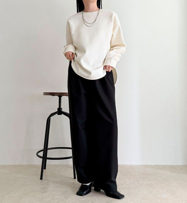 fredy emue「バックスリットポンチプルオーバー」|Tシャツ・カットソー|