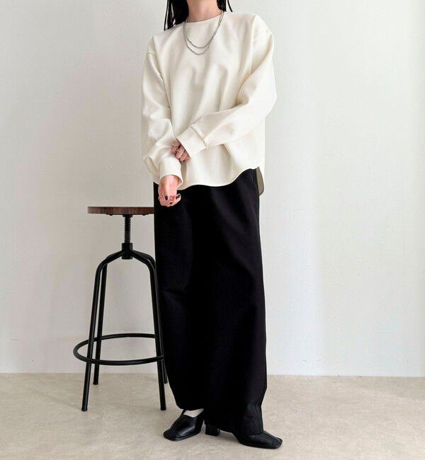 fredy emue「バックスリットポンチプルオーバー」|Tシャツ・カットソー|