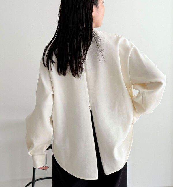 fredy emue「バックスリットポンチプルオーバー」|Tシャツ・カットソー|