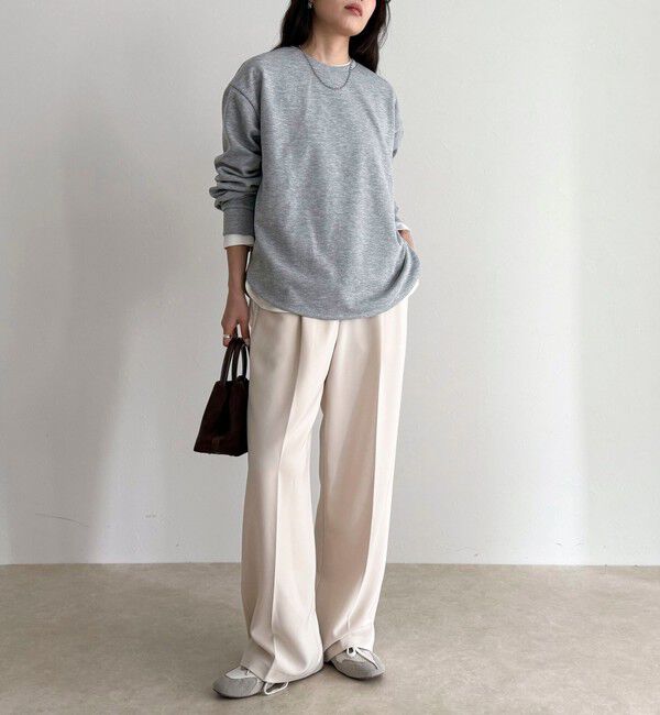 fredy emue「バックスリットポンチプルオーバー」|Tシャツ・カットソー|