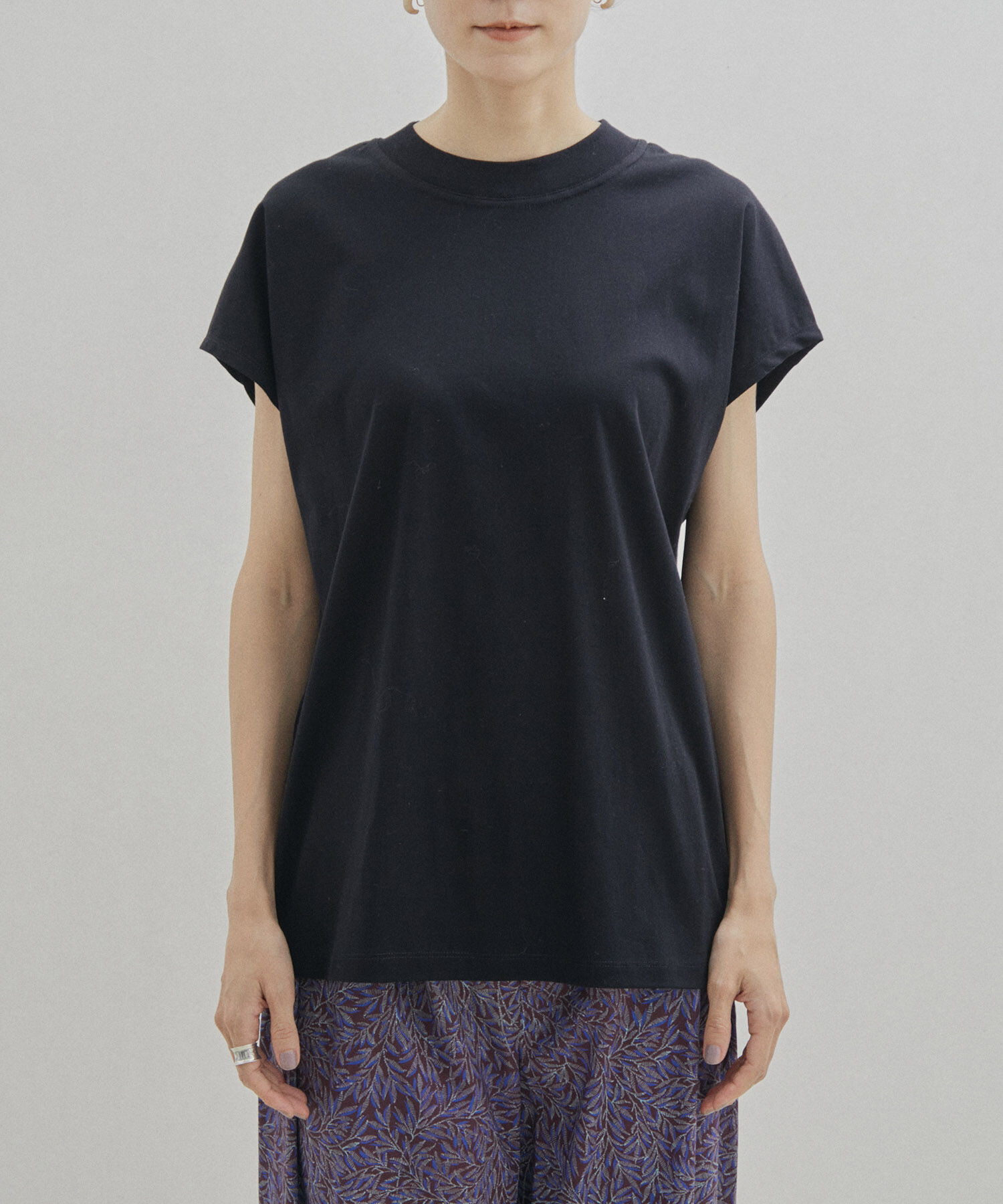 SALON adam et rope'「【UVケア・接触冷感・洗濯耐久】PRIMA VEIL コットンドルマンTシャツ」|Tシャツ・カットソー|