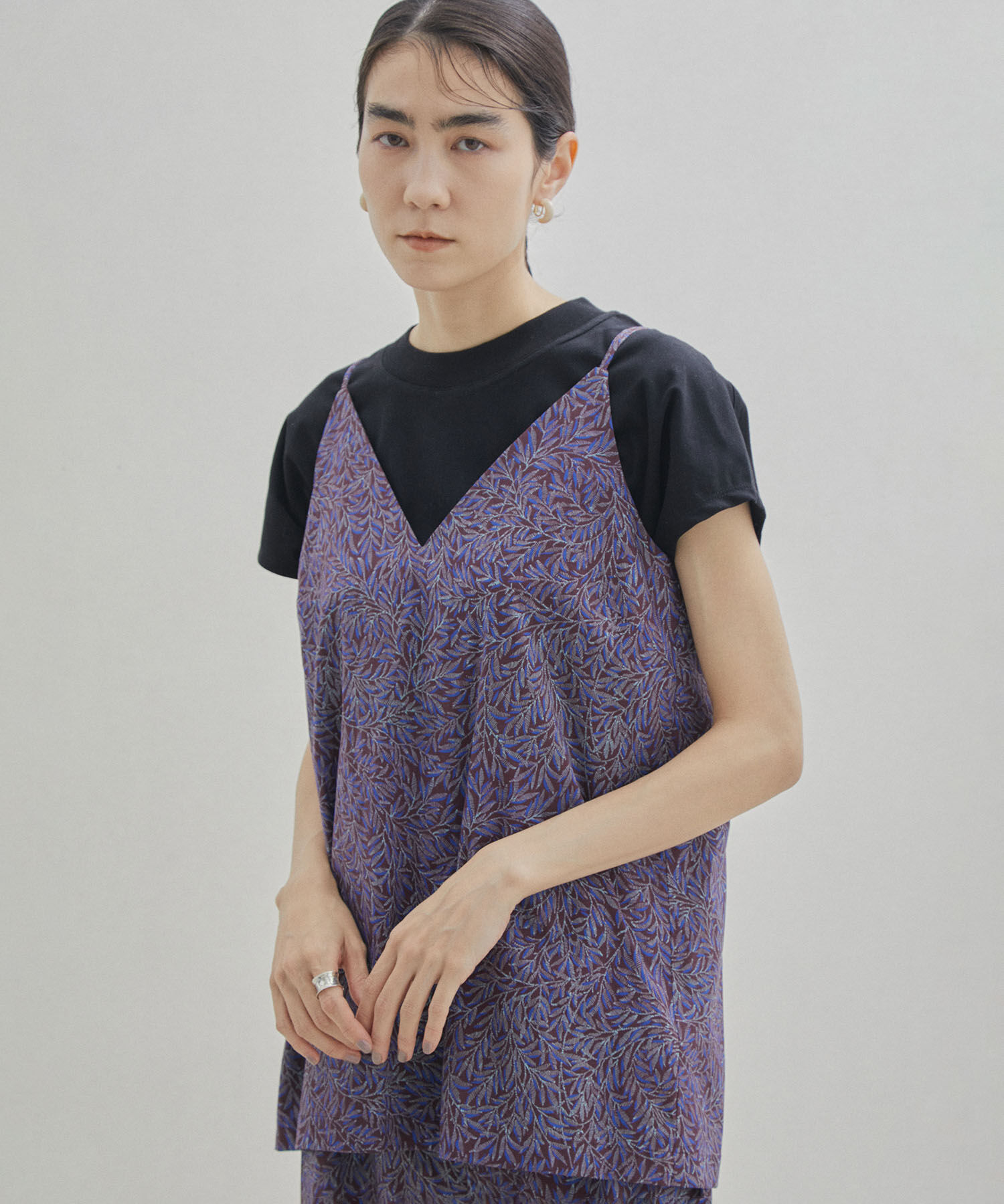 SALON adam et rope'「【UVケア・接触冷感・洗濯耐久】PRIMA VEIL コットンドルマンTシャツ」|Tシャツ・カットソー|