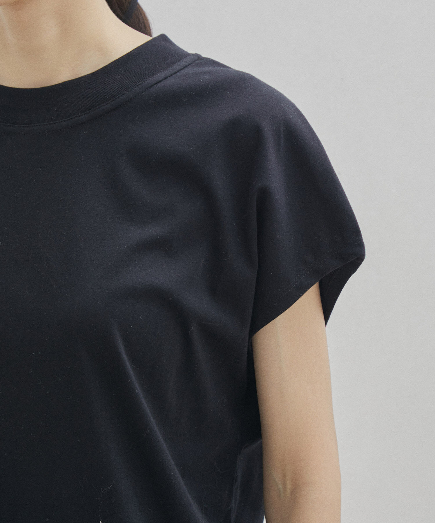 SALON adam et rope'「【UVケア・接触冷感・洗濯耐久】PRIMA VEIL コットンドルマンTシャツ」|Tシャツ・カットソー|