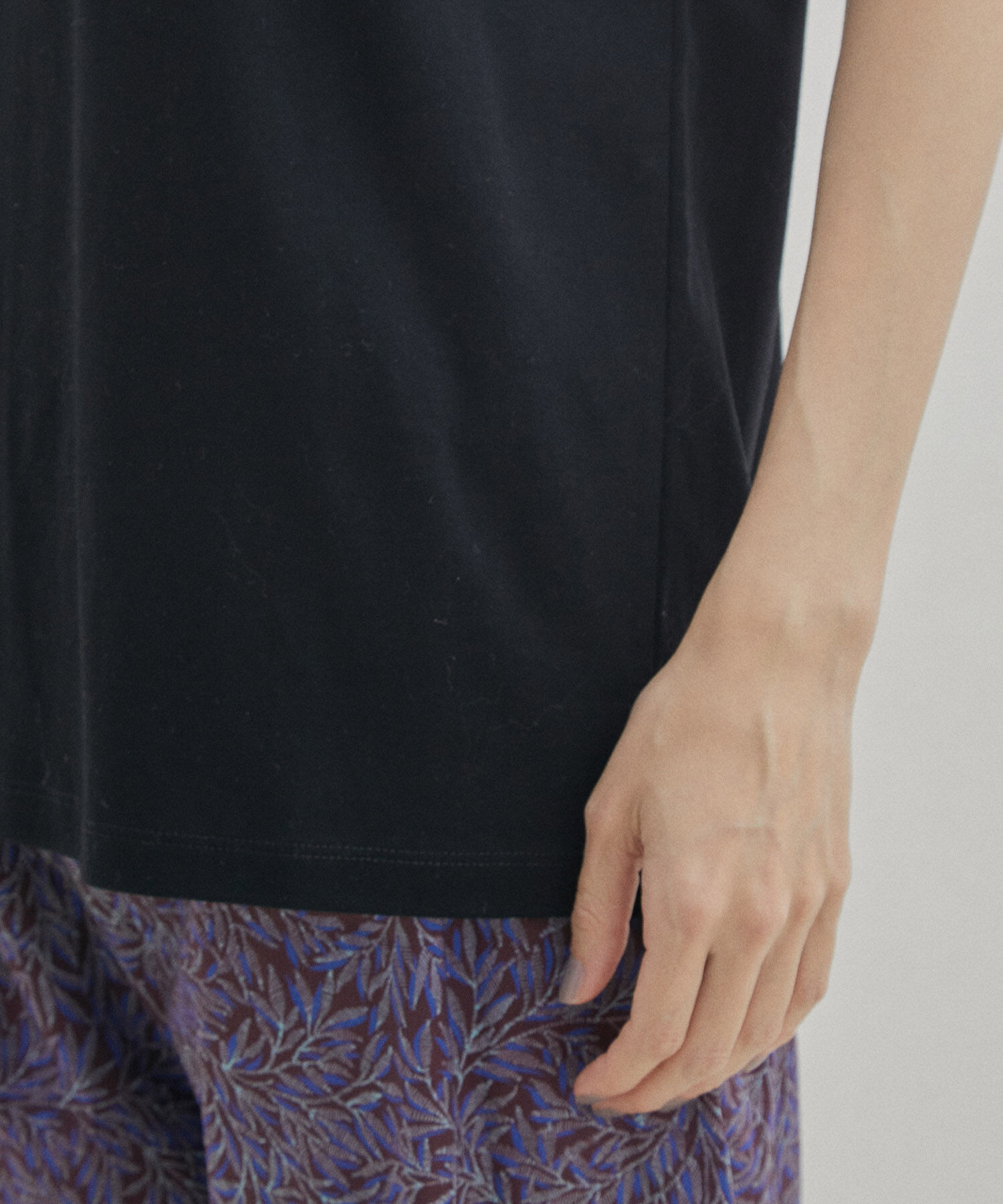 SALON adam et rope'「【UVケア・接触冷感・洗濯耐久】PRIMA VEIL コットンドルマンTシャツ」|Tシャツ・カットソー|