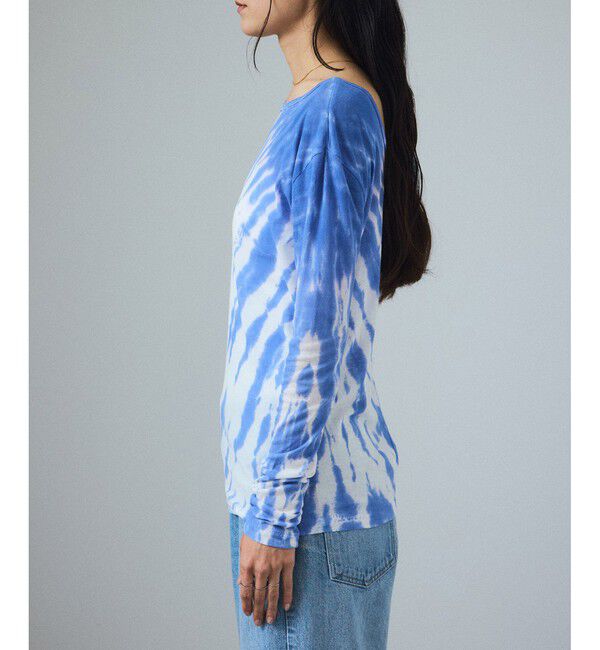 SALON adam et rope'「タイダイシアーロングスリーブTシャツ」|Tシャツ・カットソー|
