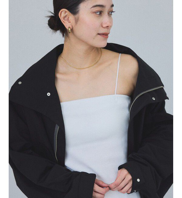 SALON adam et rope'「【追加】コットンリブカップ付きベアキャミ3」|キャミソール|