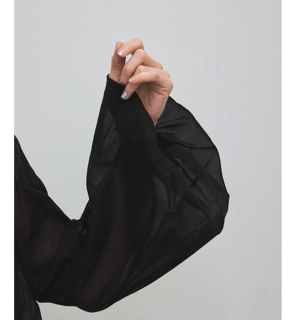 SALON adam et rope'「シアーバルーンスリーブプルオーバー」|Tシャツ・カットソー|