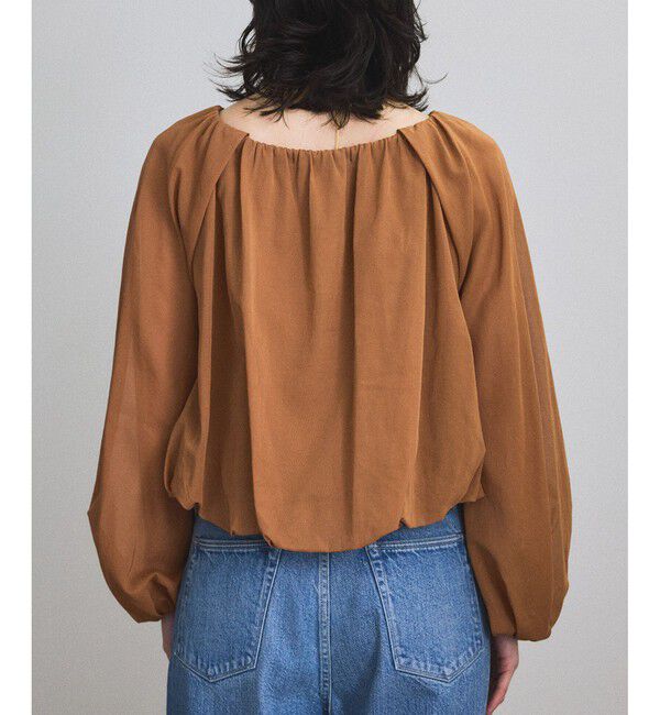 SALON adam et rope'「シアーバルーンスリーブプルオーバー」|Tシャツ・カットソー|