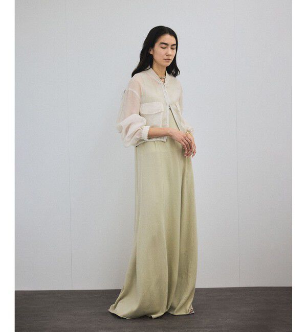 SALON adam et rope'「[25SS]シアークロップドブルゾン 3 / シアーカーディガン」|ブルゾン・スタジャン|