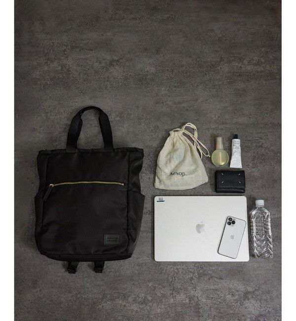 SALON adam et rope'「【WEB限定】ポシェット付き2WAYリュックトート［ユニセックスで使える・軽量・A4］」|リュック|