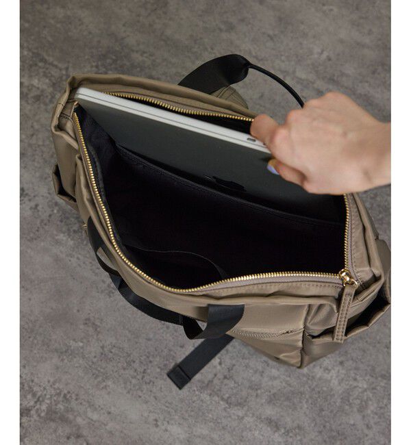 SALON adam et rope'「【WEB限定】ポシェット付き2WAYリュックトート［ユニセックスで使える・軽量・A4］」|リュック|