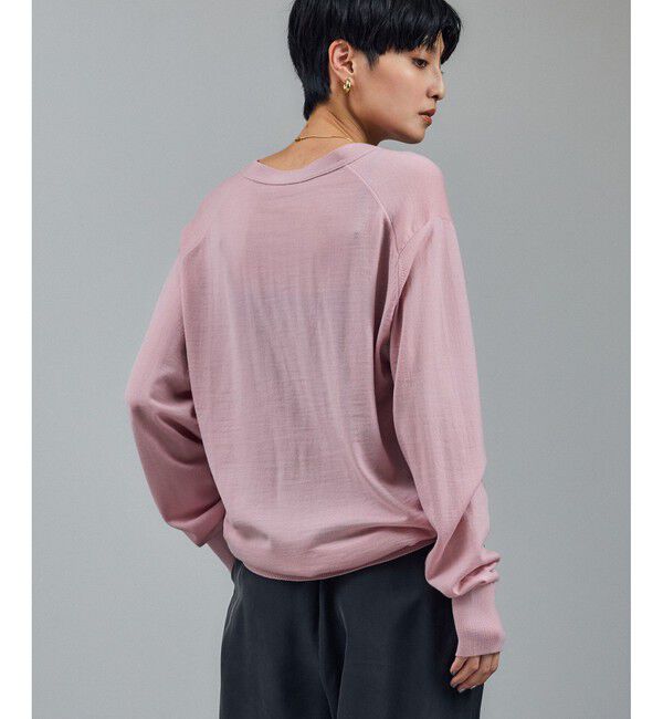 SALON adam et rope'「30ゲージウールニットカーディガン」|カーディガン|