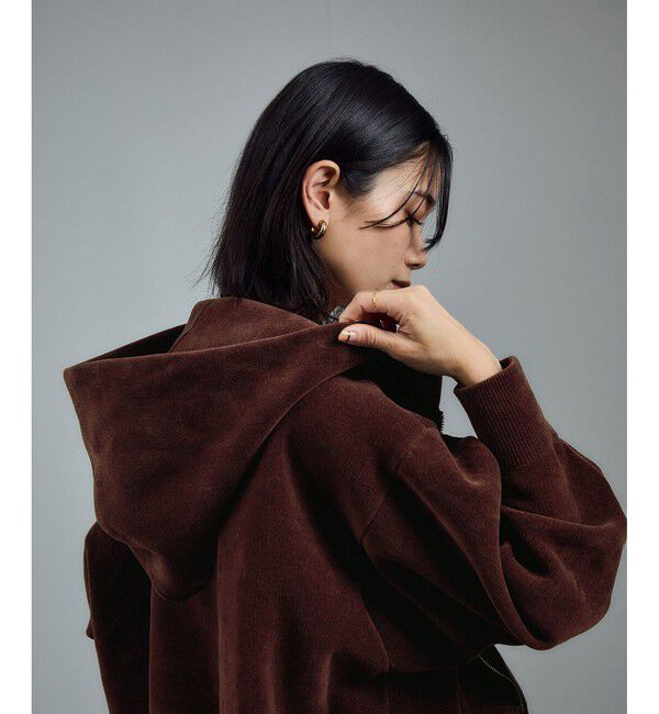 SALON adam et rope'「ジップパーカー-CreamyCotton /クリーミーコットン-」|パーカー|