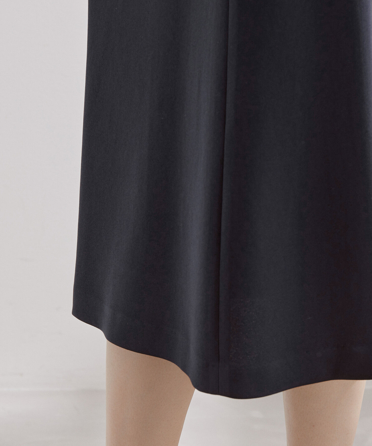 ROPE「アセテートダブルクロス セミフレアスカート/セレモニー・セットアップ対応」|スカート|