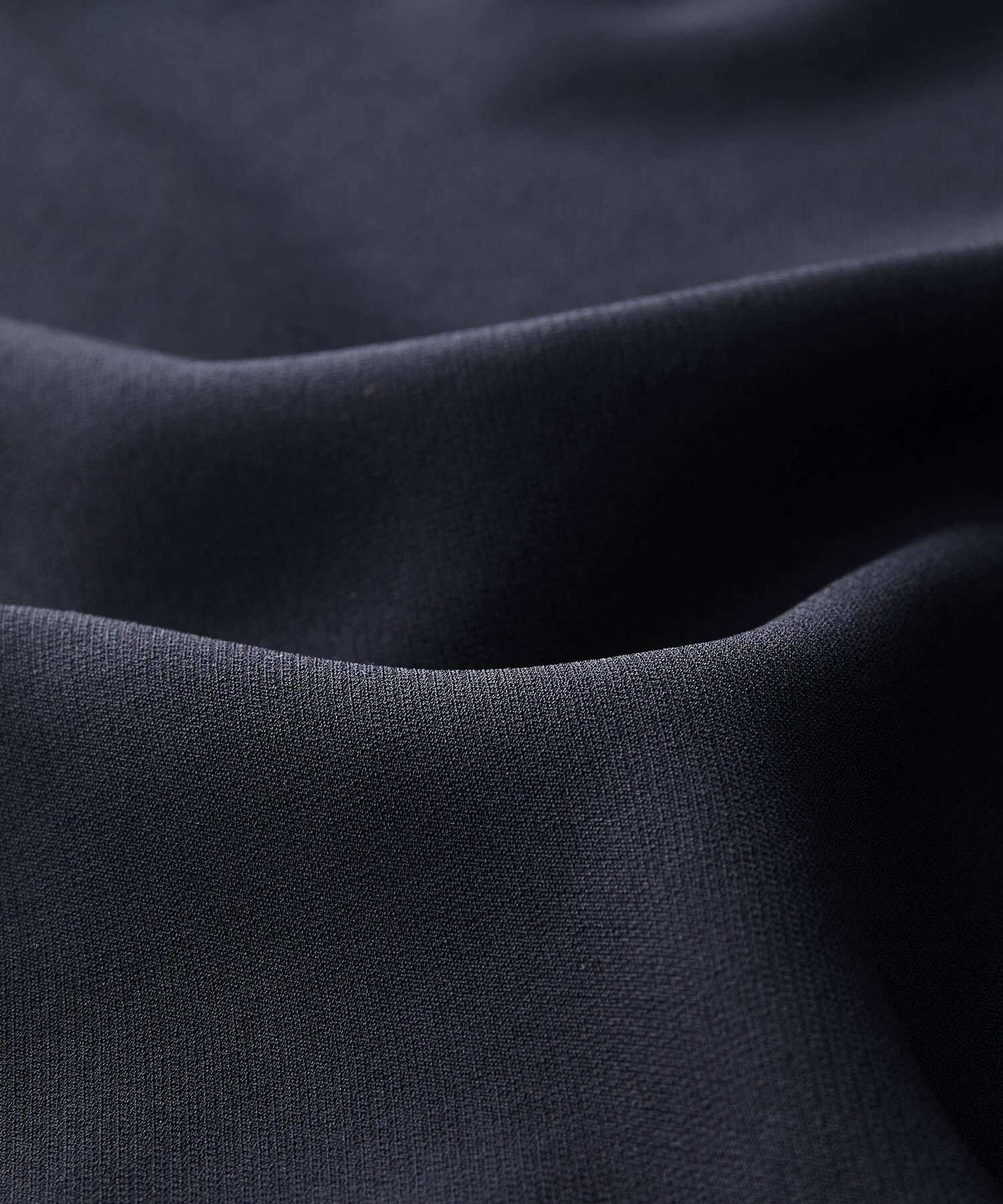 ROPE「【洗える】アセテートダブルクロス クルーネックジャケット/セレモニー・セットアップ対応」|ノーカラージャケット|