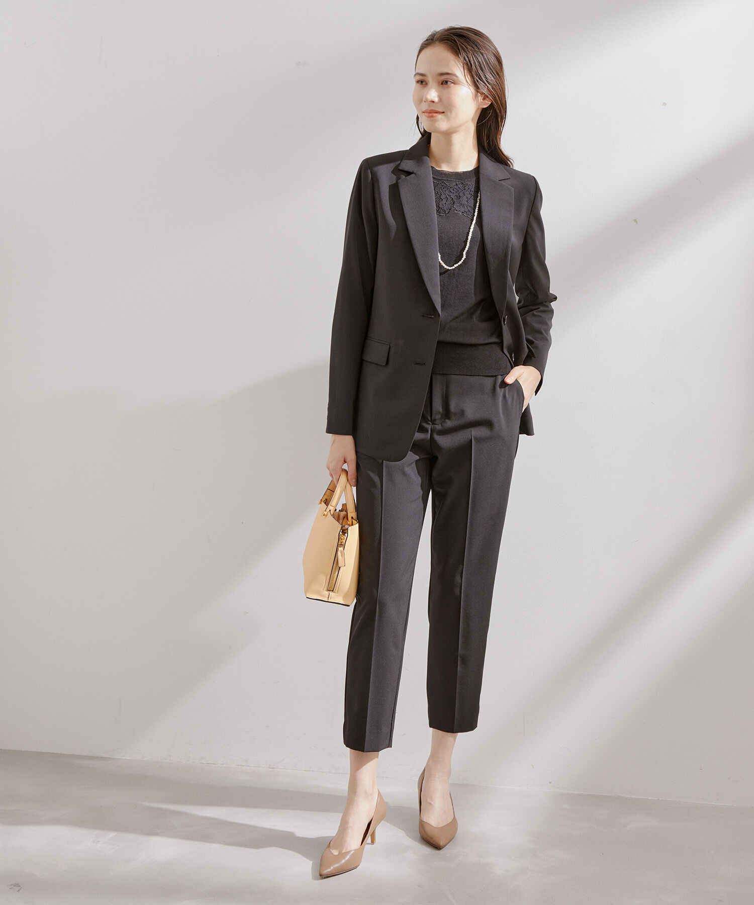 ROPE「ストレッチテーラードジャケット/セットアップ対応」|テーラードジャケット|