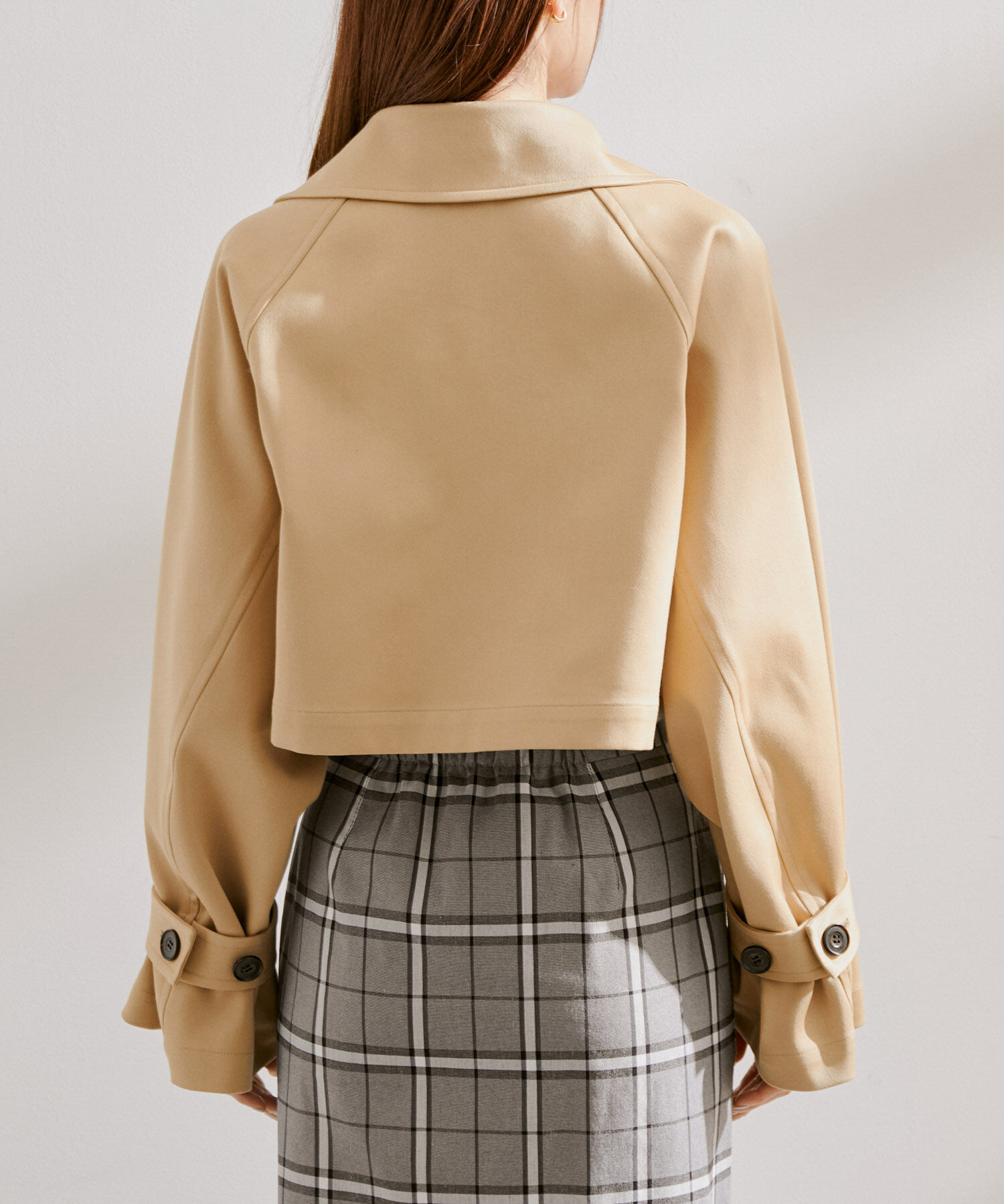 ROPE「3WAYダブルクロストレンチコート/ショートトレンチ・ロングジレ・トレンチ」|トレンチコート|