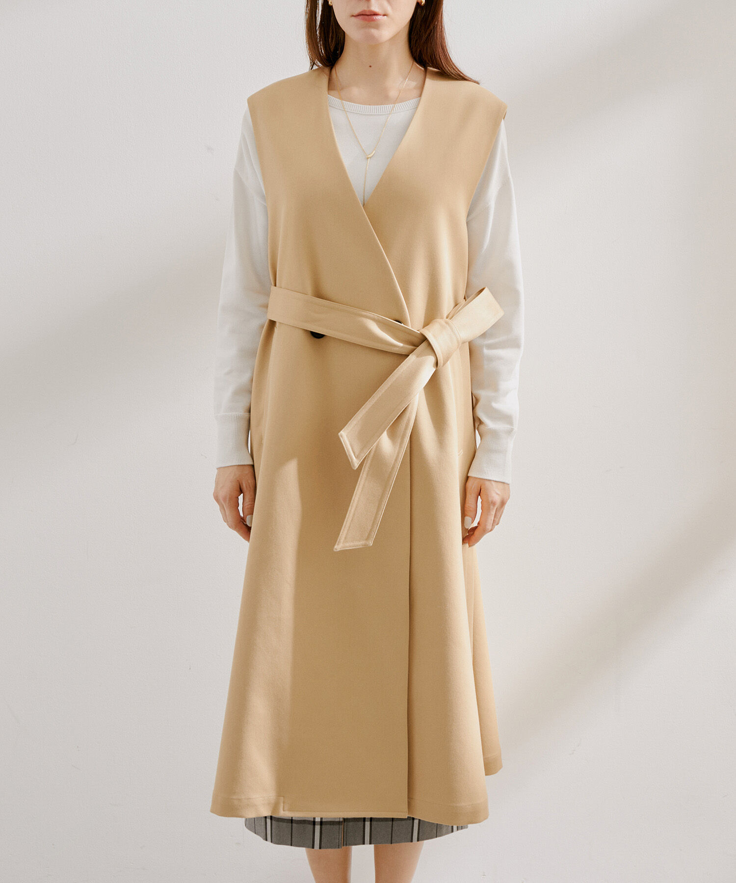 ROPE「3WAYダブルクロストレンチコート/ショートトレンチ・ロングジレ・トレンチ」|トレンチコート|