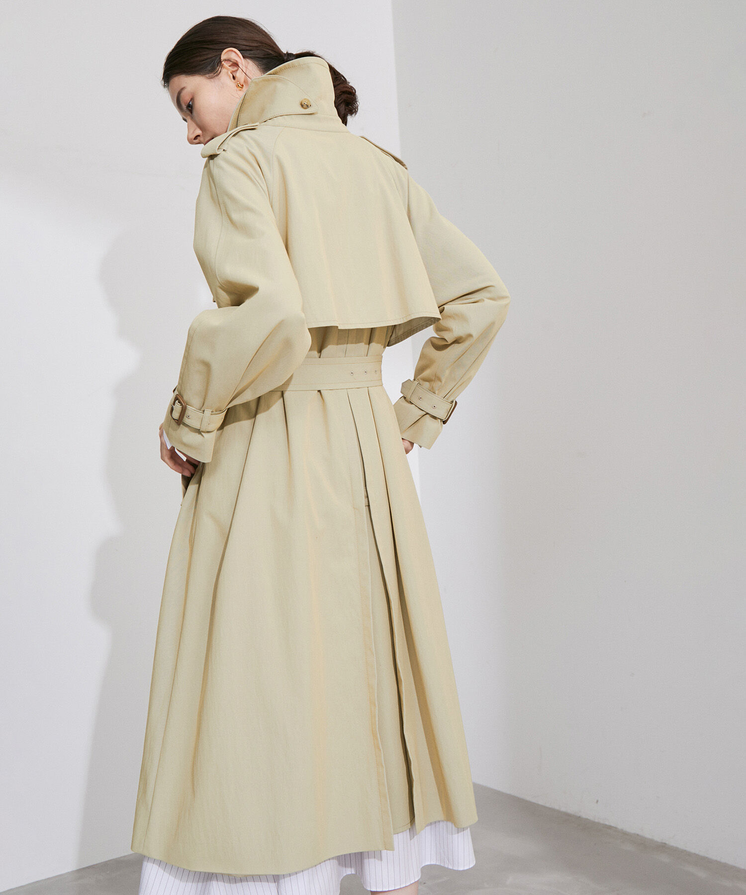 ROPE「ベーシックトレンチコート」|トレンチコート|