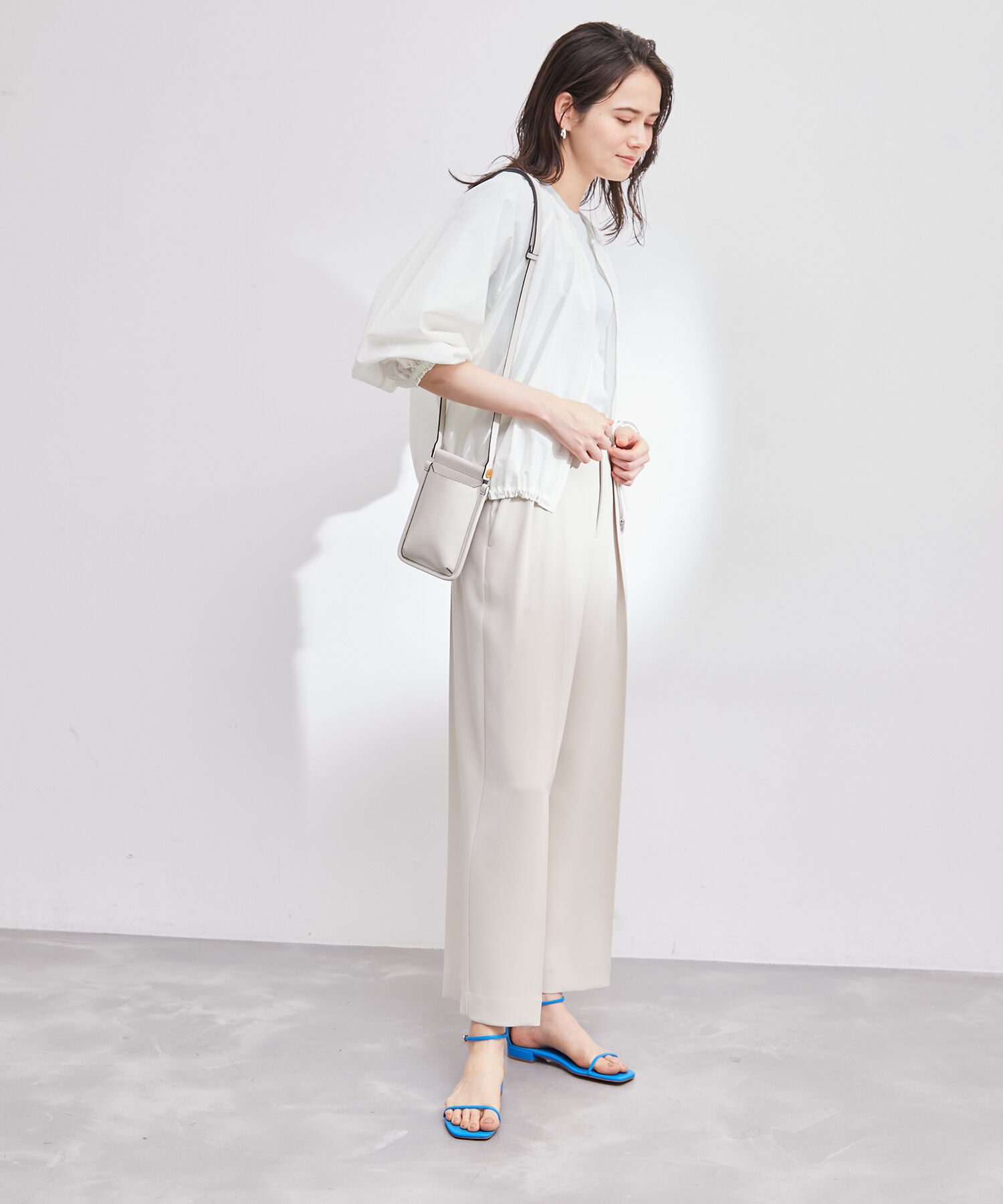 ROPE「【雑誌掲載】アンクルストラップサンダル」|サンダル|